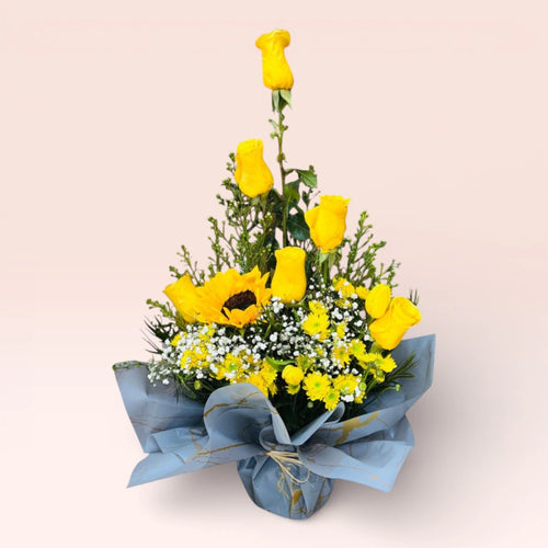 Bouquet Amarillo - Florería San Ignacio