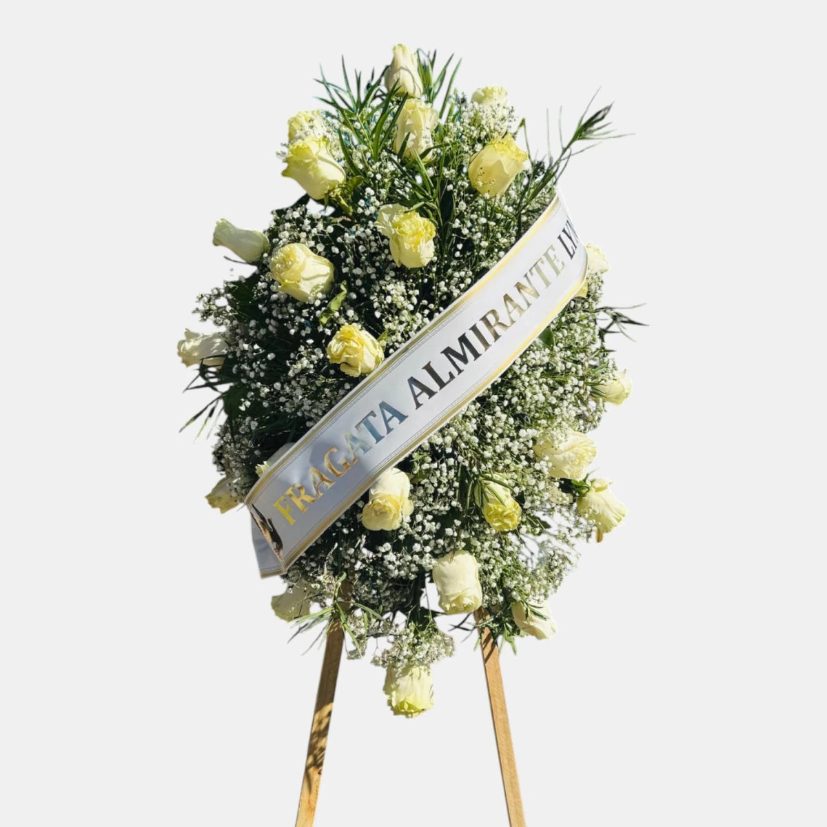 Corona fúnebre - Florería San Ignacio