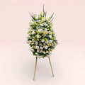 Corona tradicional blanca - Florería San Ignacio